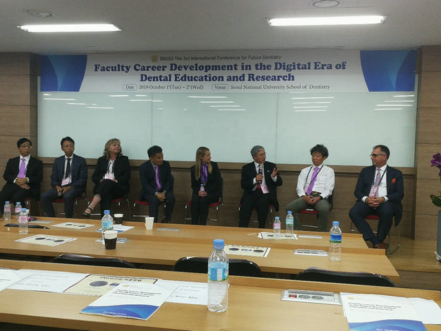 武汉大学口腔医学院代表团访问首尔国立大学牙学院